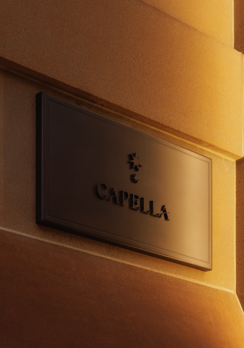 IMAGE OF CAPELLA HOTELS AND RESORTS' SIGN